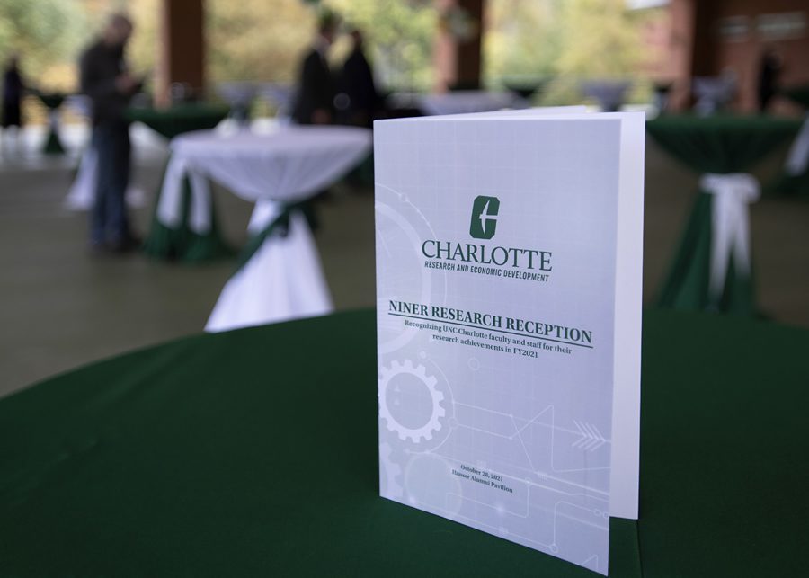 Faculty and staff recognized for research accomplishments, illuminating UNC Charlotte’s ‘star on the rise’